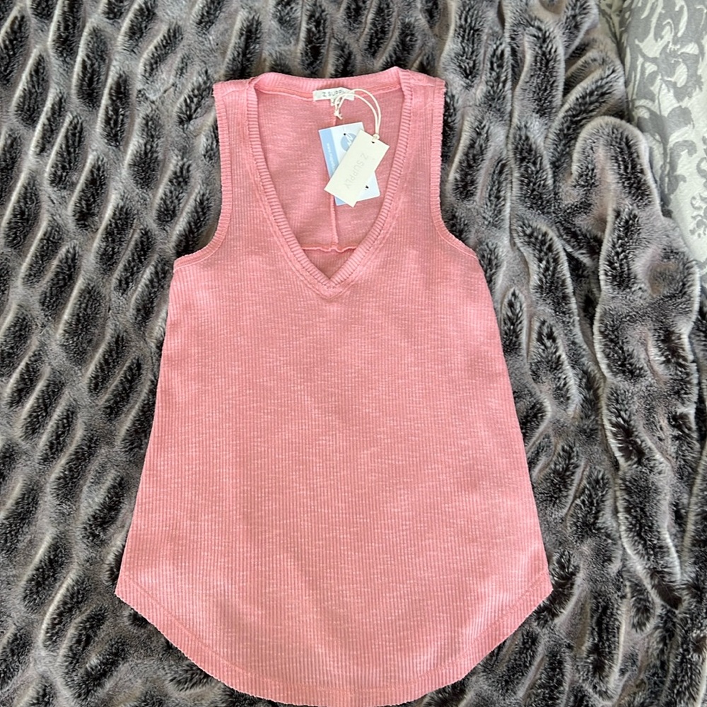 NEW Z Supply Hacci Ribbed Long Tank